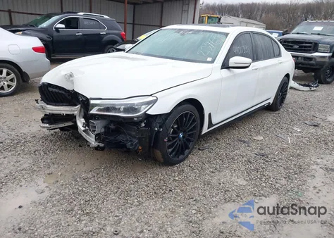 2019 BMW 750I xDrive from USA, damaged, VIN WBA7F2C57KB239694